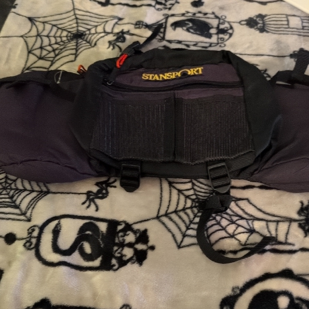 Black Belt Bag with Tactical Design